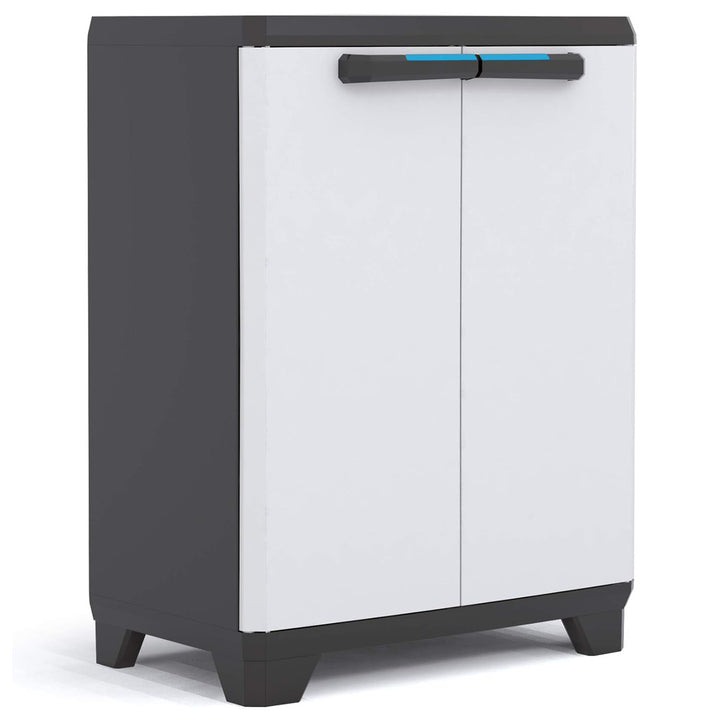 Keter Tool/Garden Cabinet, Adjustable Shelf, Double Doors with Handles, Weather-Resistant, 240865