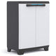 Keter Tool/Garden Cabinet, Adjustable Shelf, Double Doors with Handles, Weather-Resistant, 240865