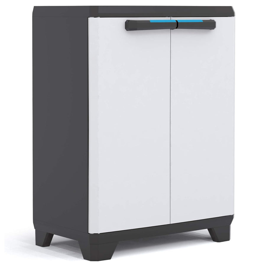 Keter Tool/Garden Cabinet, Adjustable Shelf, Double Doors with Handles, Weather-Resistant, 240865