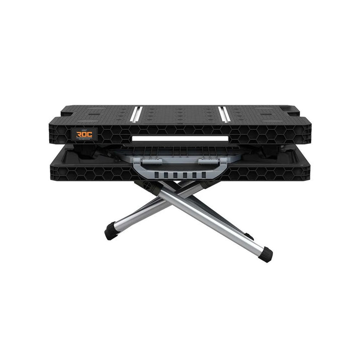 Keter 2.0 Folding Workbench, Load Capacity 453 kg, Work Surface 85x56 cm, Sturdy Metal Legs, 271269