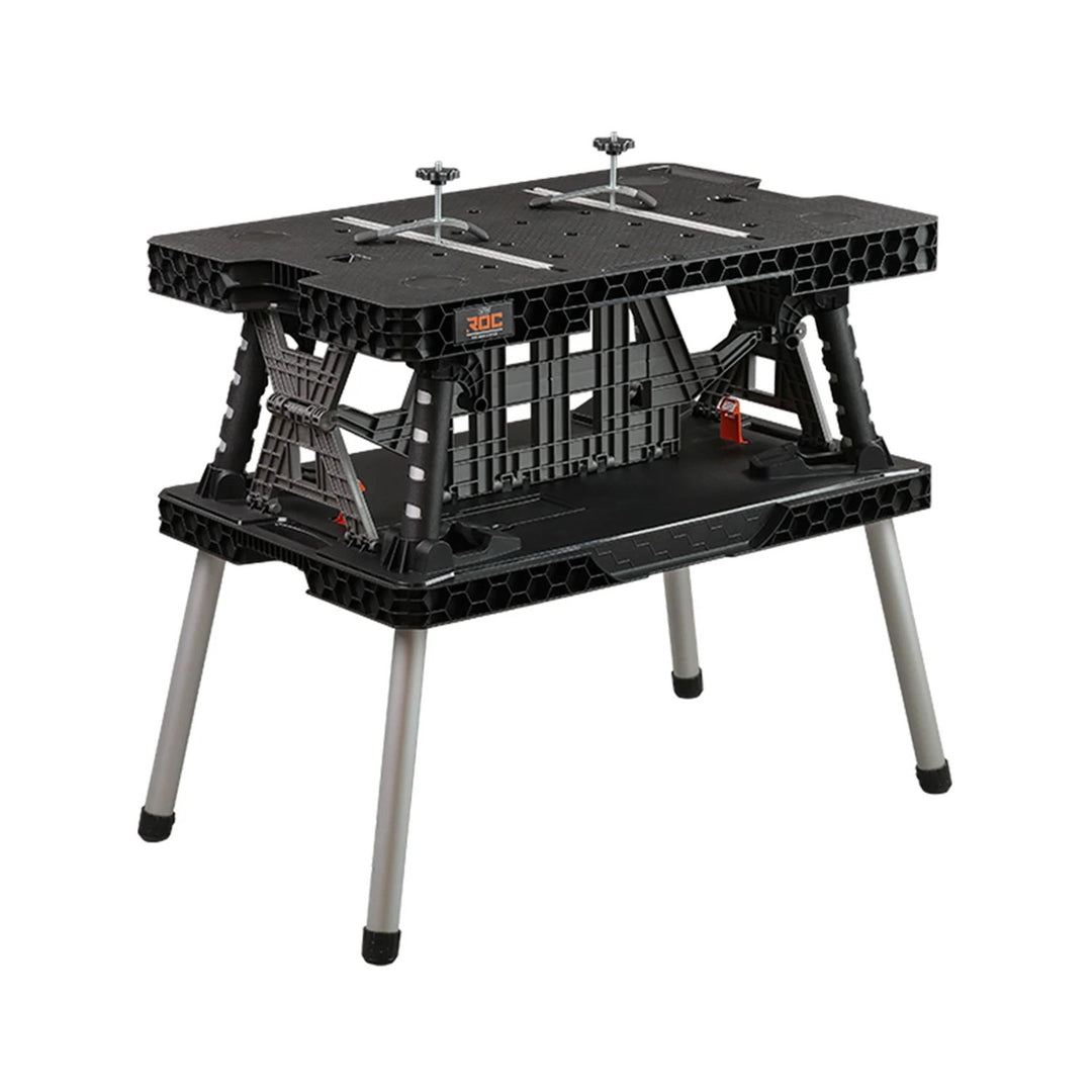 Keter 2.0 Folding Workbench, Load Capacity 453 kg, Work Surface 85x56 cm, Sturdy Metal Legs, 271269