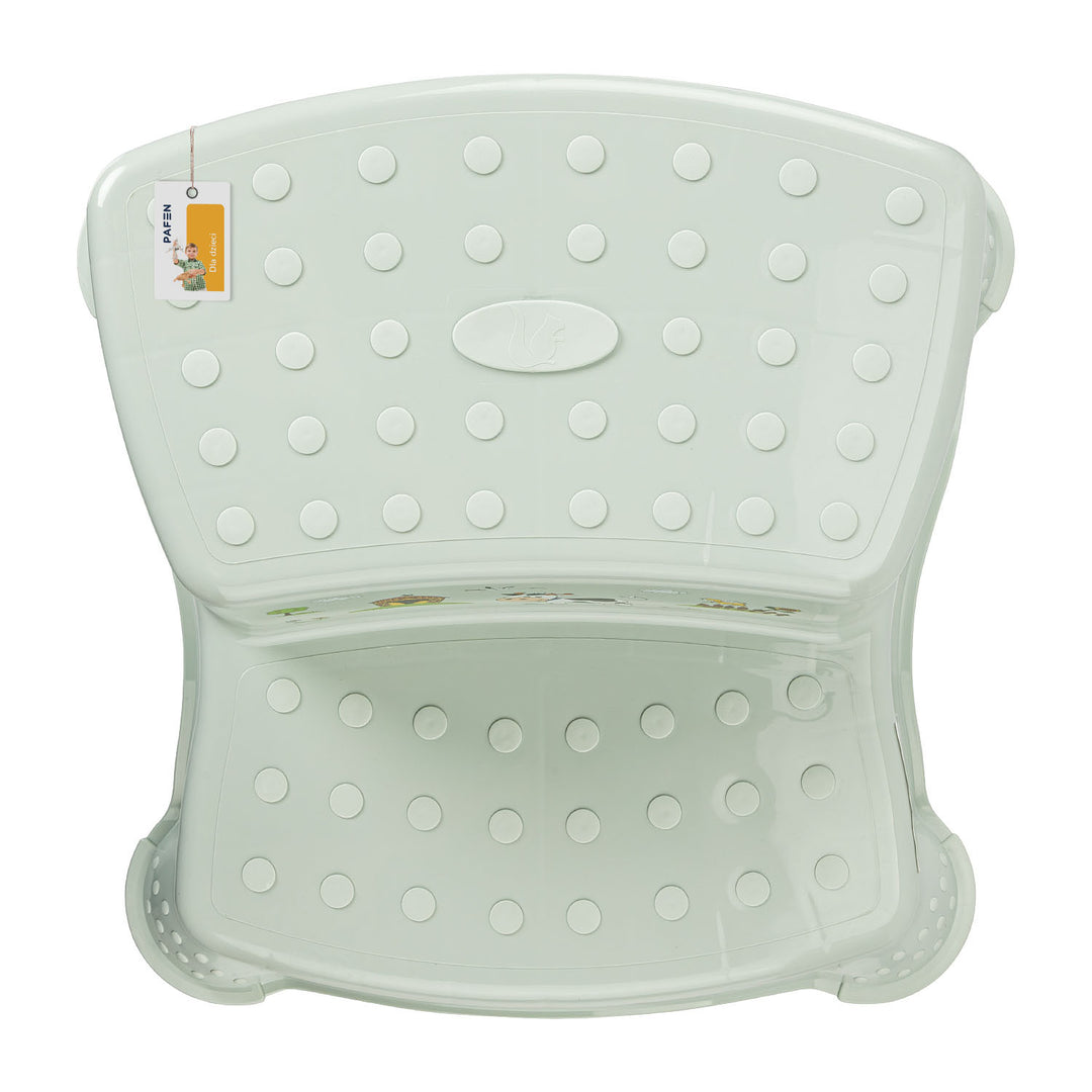 Keeeper Two-Step Children's Step Stool, with anti-slip feature, "Funny Farm" series, weight capacity up to 120 kg, 1003132006300