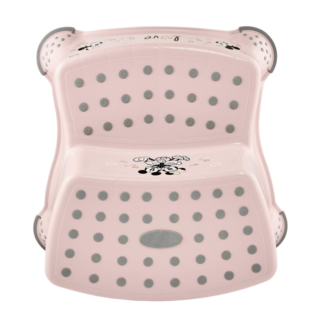 Keeeper Two-Step Children's Step Stool, with anti-slip feature, "Minnie Mouse" series, weight capacity up to 120 kg, 1003258124700