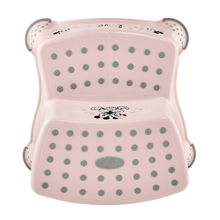 Keeeper Two-Step Children's Step Stool, with anti-slip feature, "Minnie Mouse" series, weight capacity up to 120 kg, 1003258124700