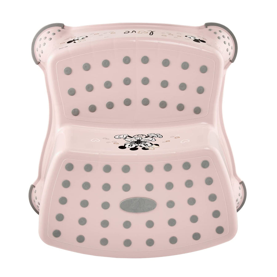 Keeeper Two-Step Children's Step Stool, with anti-slip feature, "Minnie Mouse" series, weight capacity up to 120 kg, 1003258124700