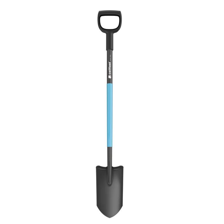 Nursery/drainage spade, hardened, sharpened blade, ergonomic handle, length 129 cm, Cellfast, CELLPRO