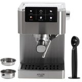 20-bar coffee machine, Thermoblock, milk frother, 5-in-1, Adler AD 4390
