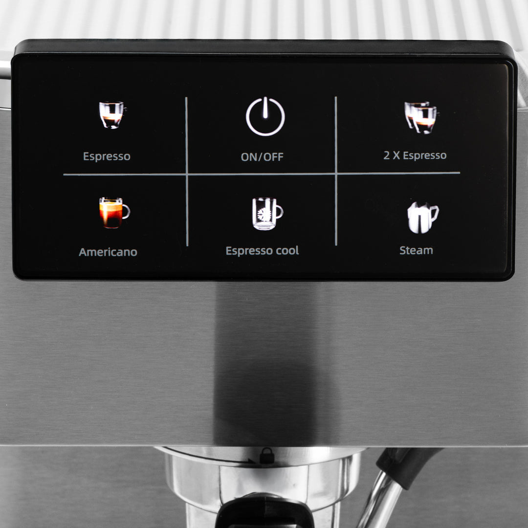 20-bar coffee machine, Thermoblock, milk frother, 5-in-1, Adler AD 4390