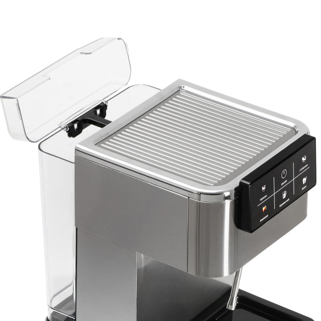 20-bar coffee machine, Thermoblock, milk frother, 5-in-1, Adler AD 4390