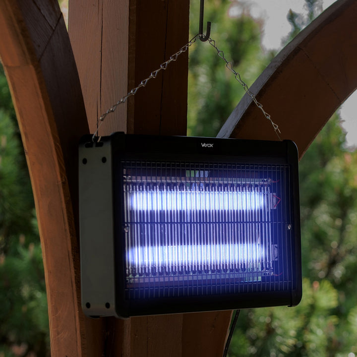 Insect Killer Lamp for Mosquitoes, Flies, and Moths, Electric Trap, UV, 20W, Vayox