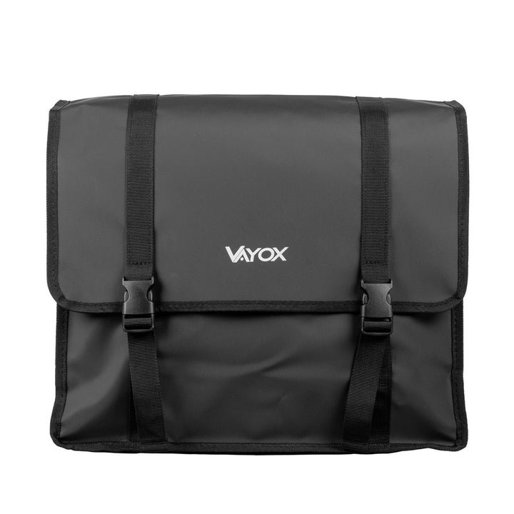 Double PVC Bike Rack Bag with Handle, Black, 40L, VA0446, Vayox