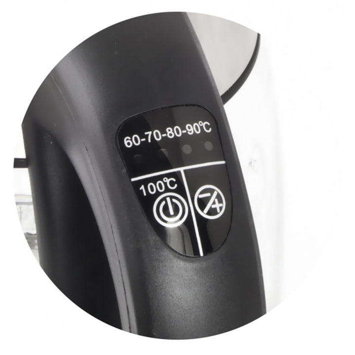Electric Glass Kettle with LED Display and Thermostat, 1.8 L, Esperanza