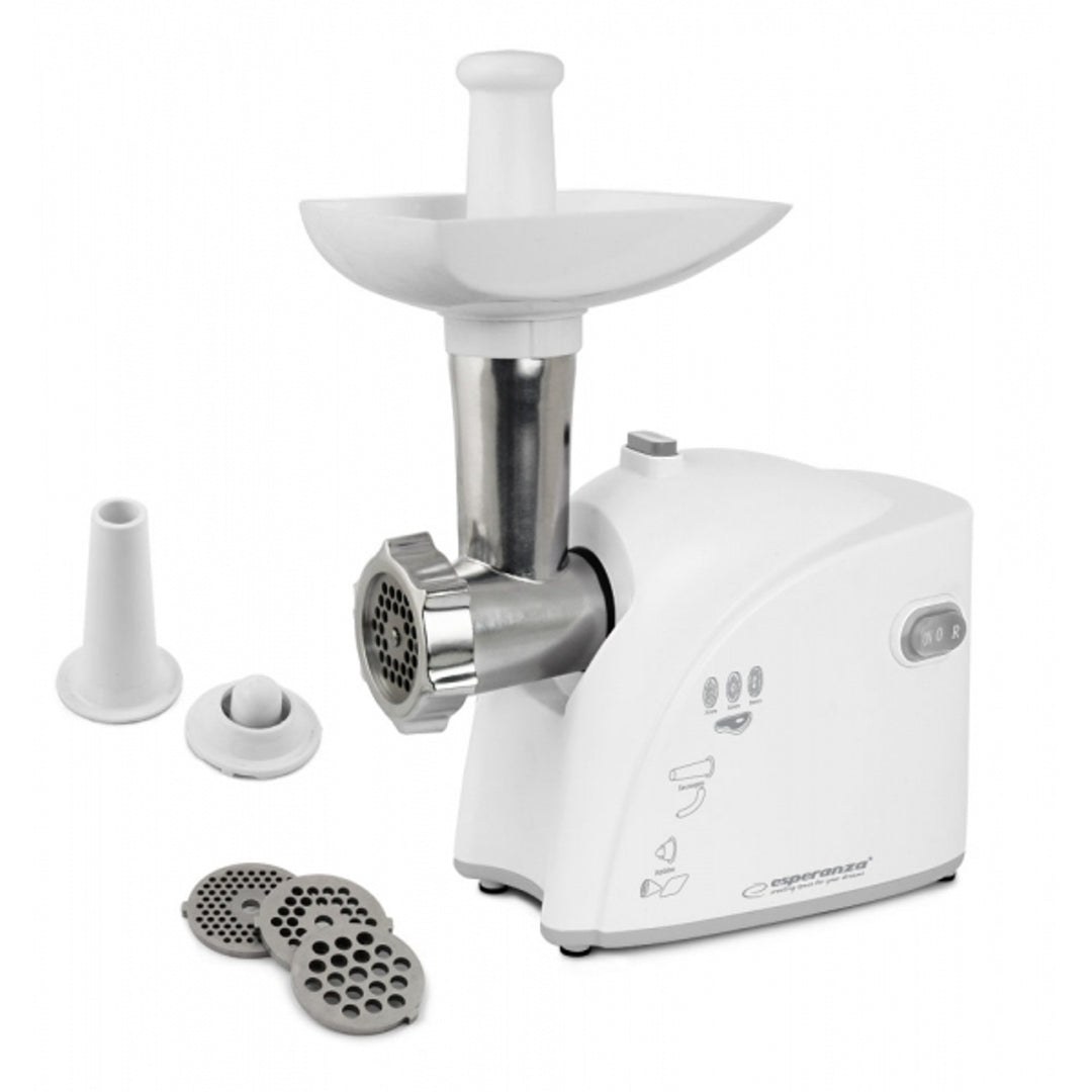 Meat Grinder, 2200 W, 3 disc grating plates, Esperanza Musaka