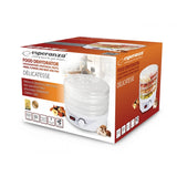 Esperanza Dehydrator for Mushrooms, Fruit, Vegetables, and Herbs, 250 W, 8 Drying Programs
