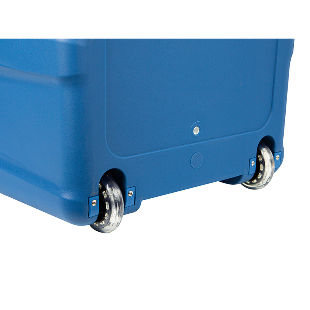 Blow Car Cooler, with wheels, 42L capacity, heating mode, DC 12V and AC 100V–240V, 44–210