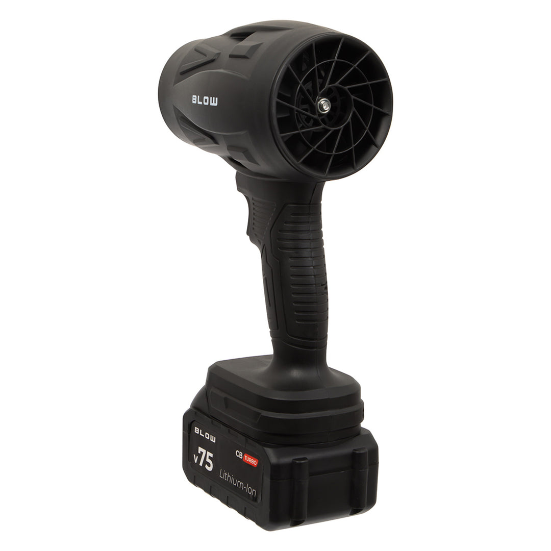 BLOW 21V CB TURBO Cordless Blower, 130,000 RPM, 2.4 Ah, Carrying Case