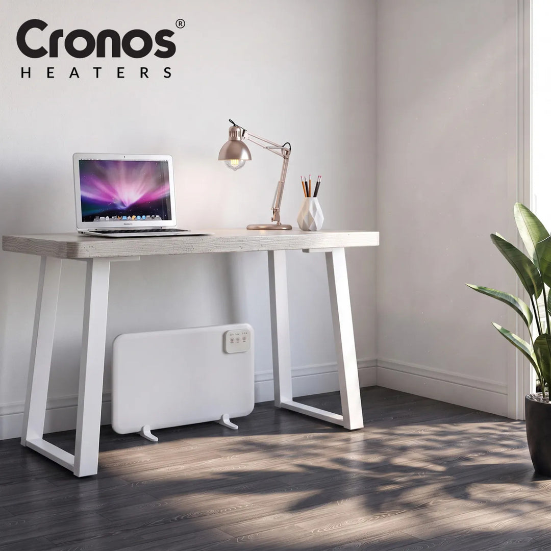 Cronos Under-Desk Infrared Heating Panel, 120W, timer, 3 heat settings, DCH-150