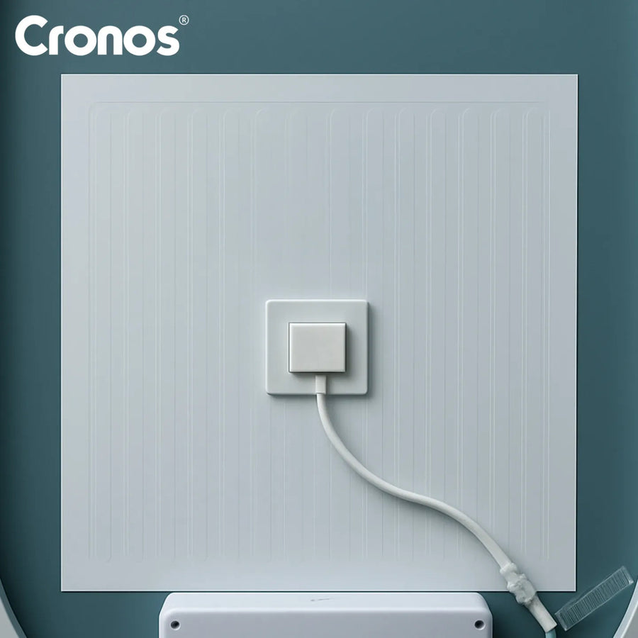 Cronos Heated Mirror, oval, 50x80 cm, LED in three colors, IP44 protection, anti-fog system