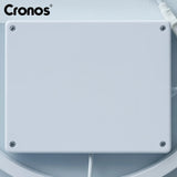 Cronos Heated Mirror, oval, 50x80 cm, LED in three colors, IP44 protection, anti-fog system