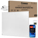 Cronos Graphene Infrared Heater, 300W, White, heats rooms up to 8 m², remote control, PRO CGP-300TWP