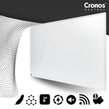 Cronos Graphene Infrared Heater, 580W, white, heats rooms up to 16 m², remote control, PRO CGP-580TWP