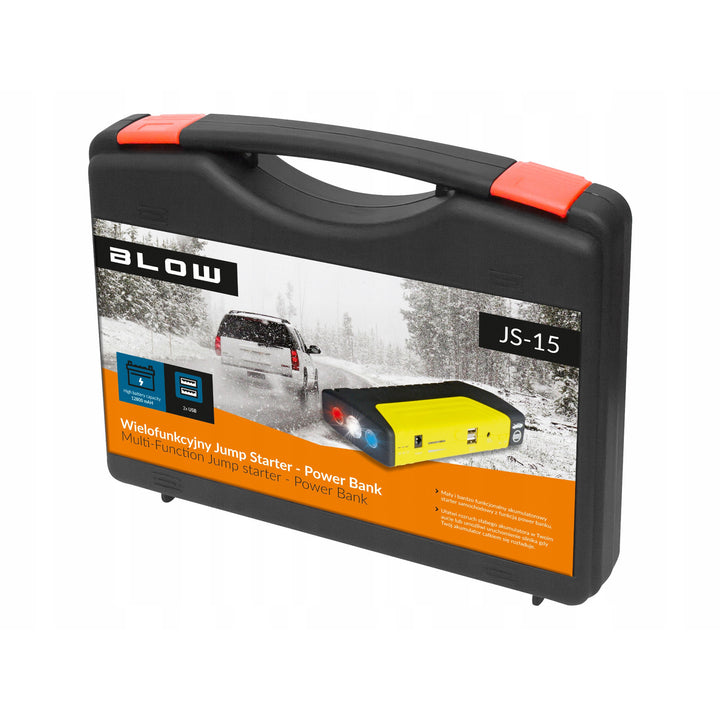 Jump Starter Blow, power bank function, current: 200A starting current, 400A peak current, capacity: 12,800 mAh, 81-201#