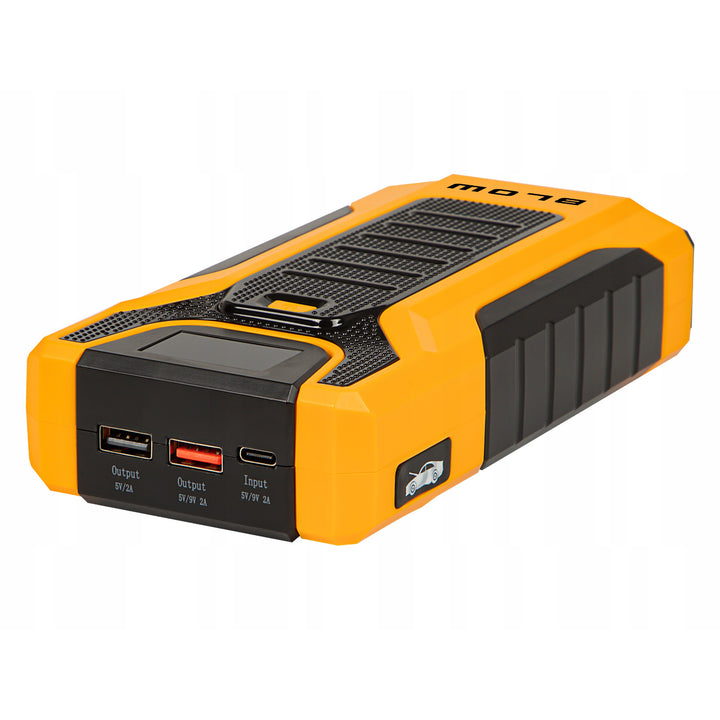 Jump Starter Blow, with power bank and flashlight functions, current: 600A starting current, 1000A peak current, capacity: 30,000mAh, 81-203#