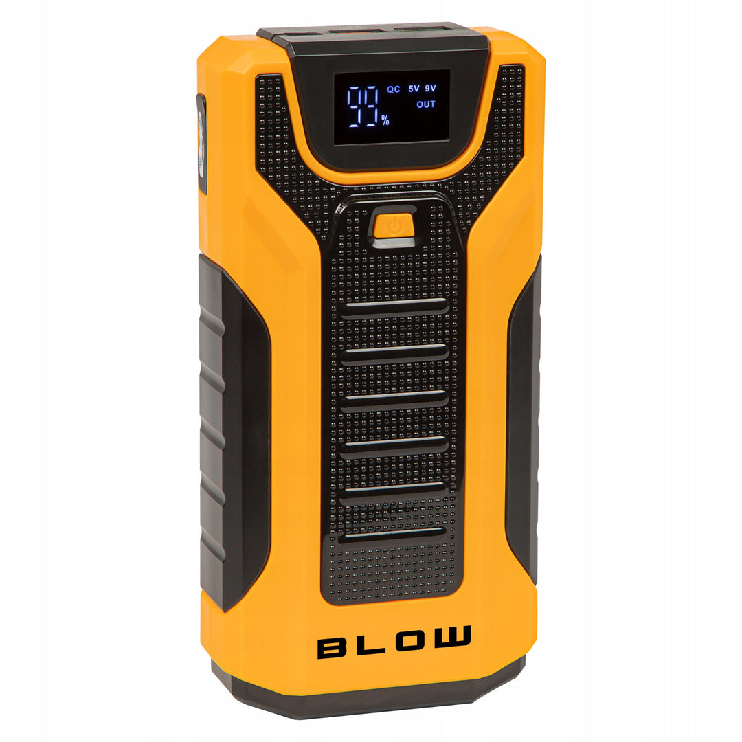 Jump Starter Blow, with power bank and flashlight functions, current: 600A starting current, 1000A peak current, capacity: 30,000mAh, 81-203#