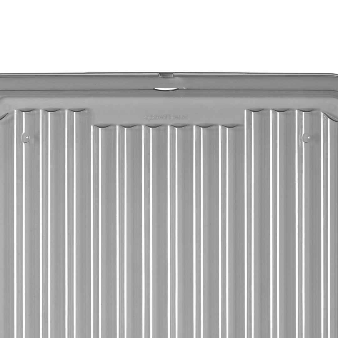 Moxom SolidStore container, 80L capacity, gray, snap-on lid, with wheels, BPA-free, 04-0217