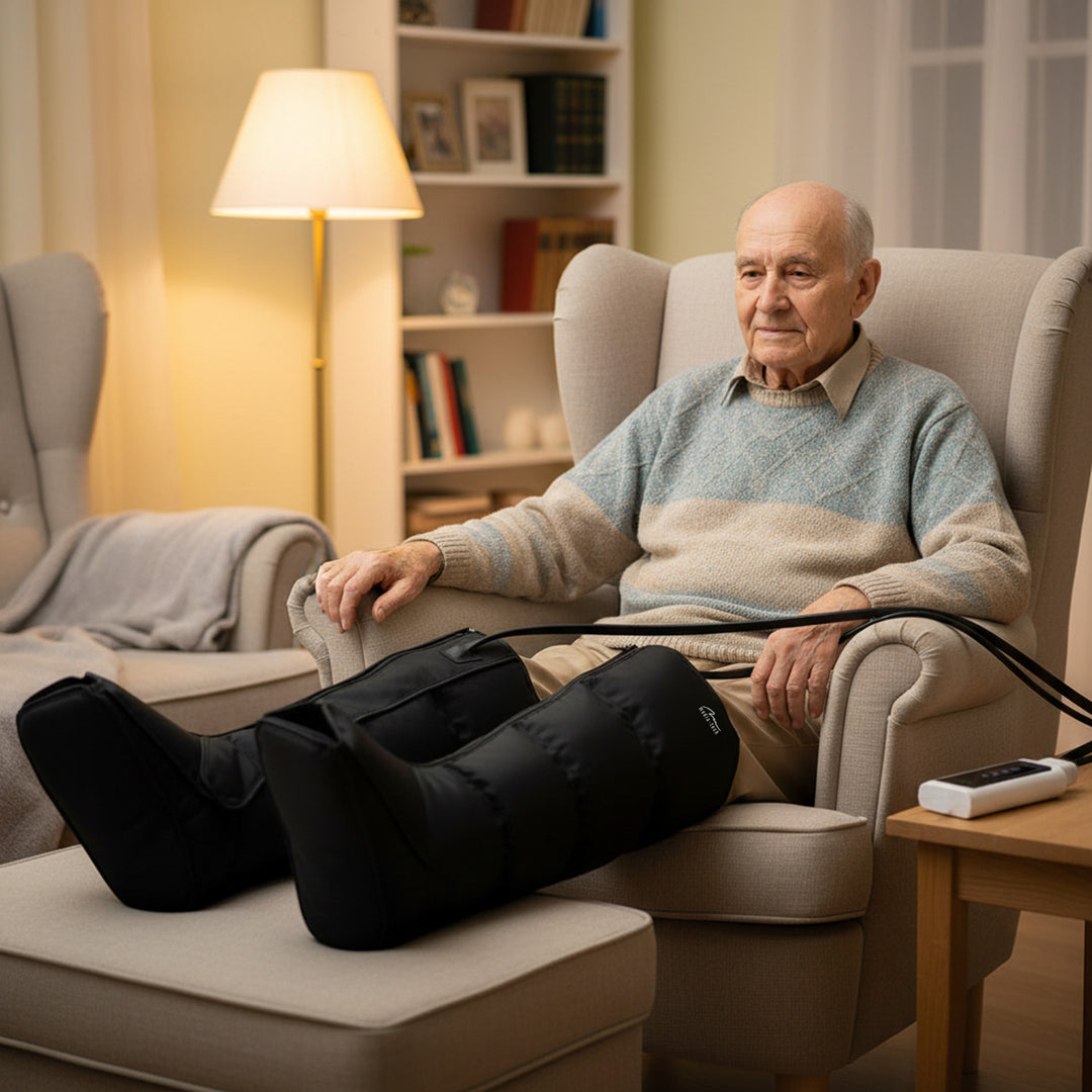 Lymphatic Leg Massager, Cordless, Heating, Mediatech, MT6542