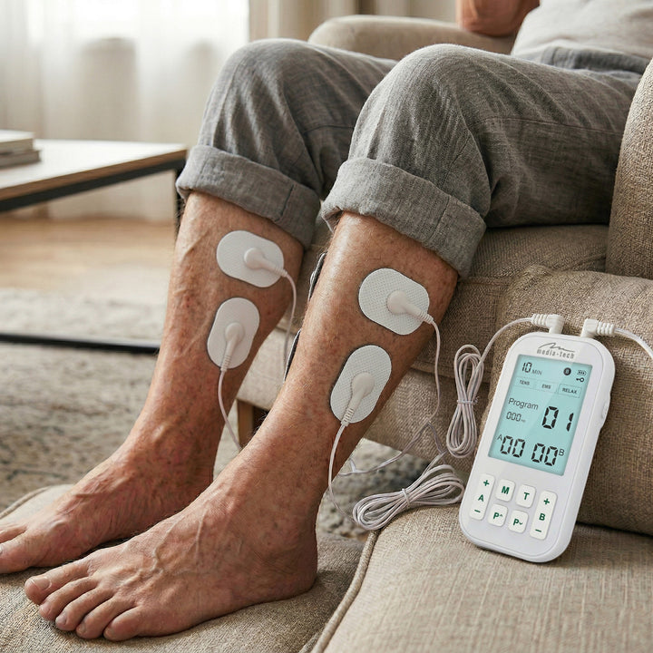 Massager and muscle electrostimulator, TENS/EMS, 3-in-1 stimulation, Mediatech, MT6543