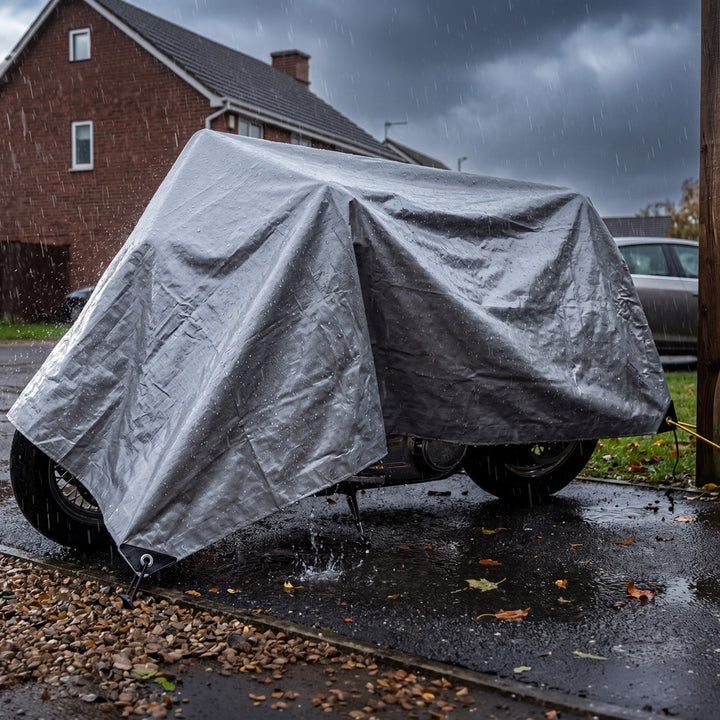 Silver Tarpaulin, 120g, 4x6m, VA0476, Waterproof, Vayox