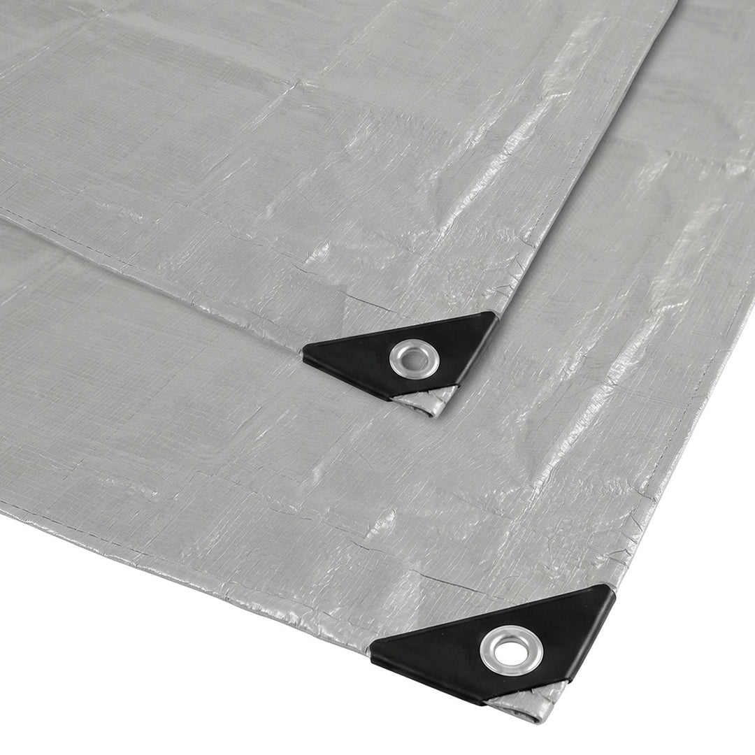 Silver Tarpaulin, 120g, 4x6m, VA0476, Waterproof, Vayox