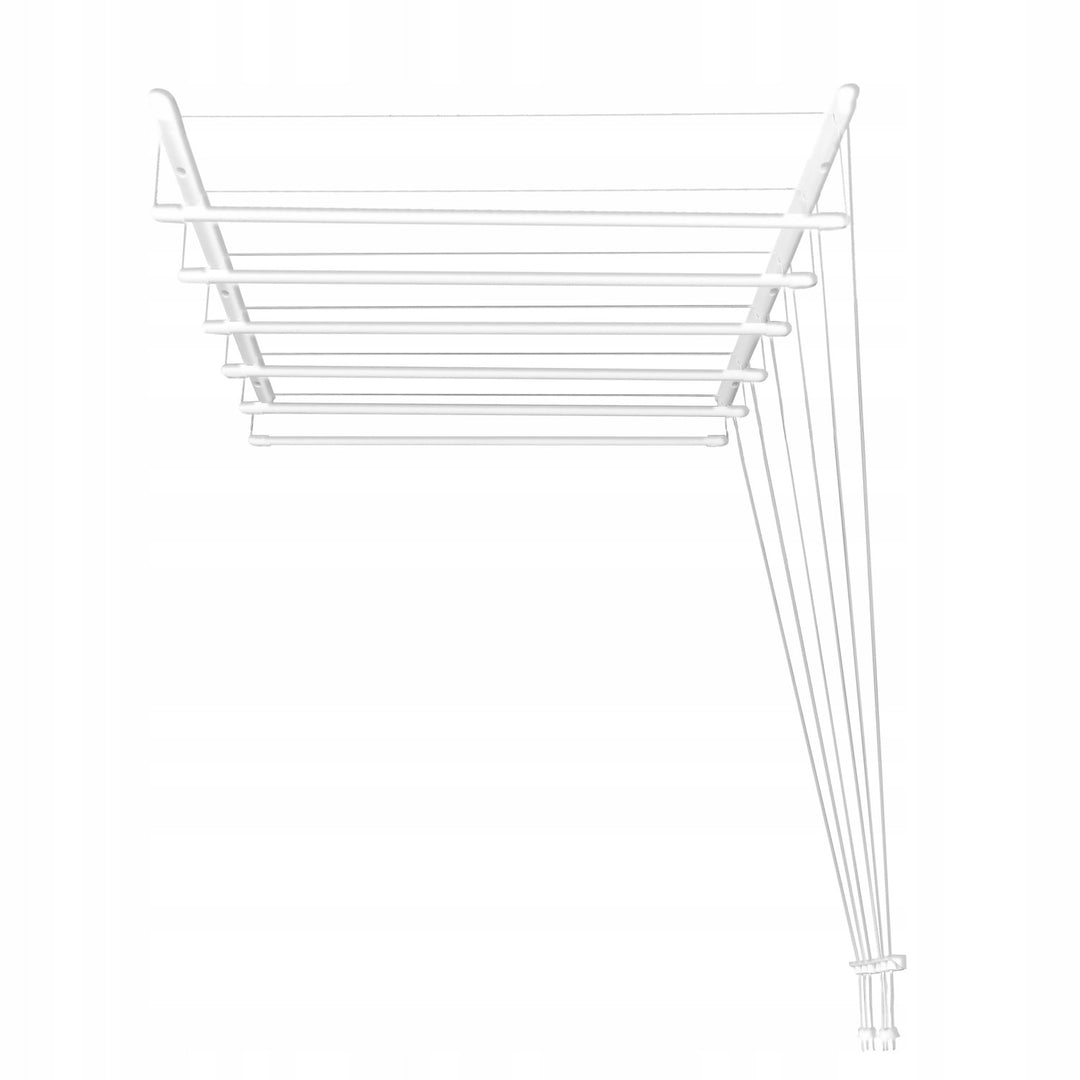 Ceiling-mounted clothes drying rack with 6 rods, 140 cm, drying area 8.4 m, Sepio