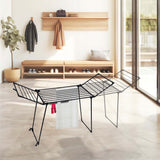 Clothes drying rack, 27 m of drying space, extendable, foldable, large freestanding model, Bona XXL, Sepio