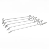 Harmonica-Style Clothes Drying Rack 60, for clothes and underwear, extendable, white, Model 103, Sepio