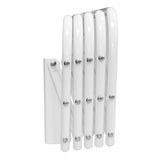 Harmonica-Style Clothes Drying Rack 60, for clothes and underwear, extendable, white, Model 103, Sepio