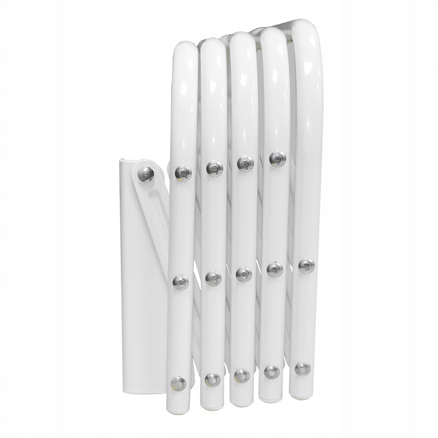Harmonica-Style Clothes Drying Rack 60, for clothes and underwear, extendable, white, Model 103, Sepio