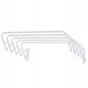 Harmonica-Style Clothes Drying Rack 60, for clothes and underwear, extendable, white, Model 103, Sepio