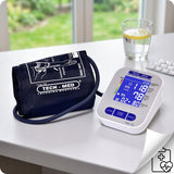 Electronic blood pressure monitor, backlit screen, 22–32 cm cuff, arrhythmia indicator, TMA-10, Tech-Med