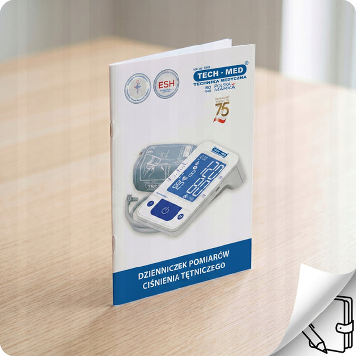 Electronic blood pressure monitor, voice guidance, cuff size 22–42 cm, IHB indicator, TMA-CONTROL3, Techmed