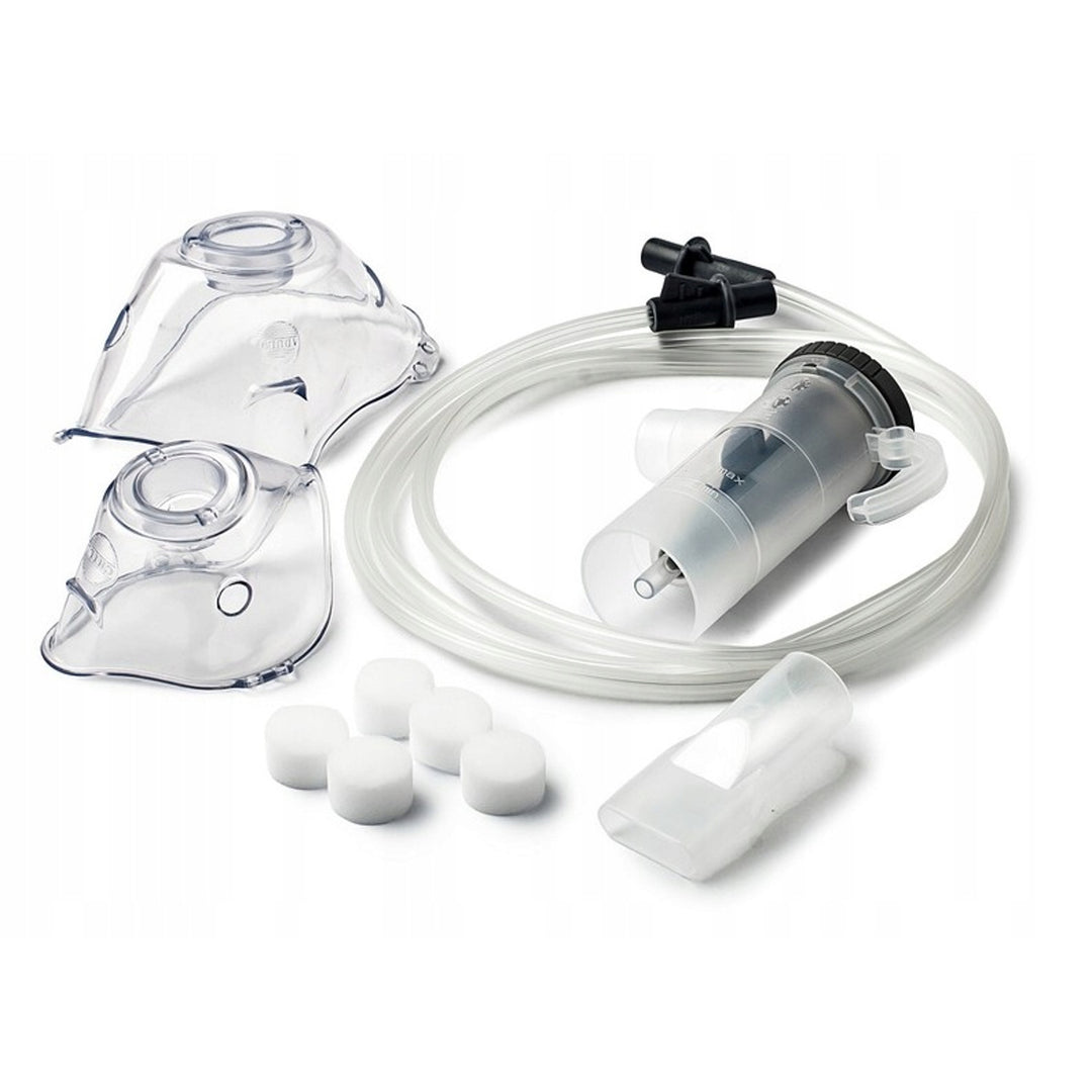 Compressor-based nebulizer, 2 face masks, KT-NEB FAMILY, Techmed