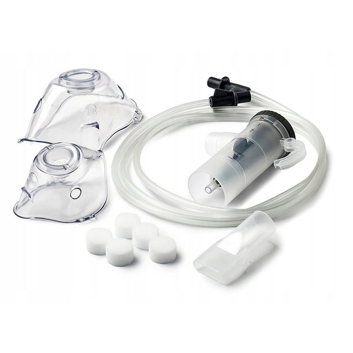 Compressor-based nebulizer, 2 face masks, KT-NEB FAMILY, Techmed
