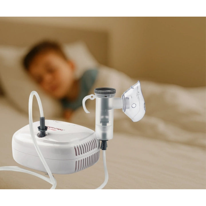 Compressor-based nebulizer, 2 face masks, KT-NEB FAMILY, Techmed
