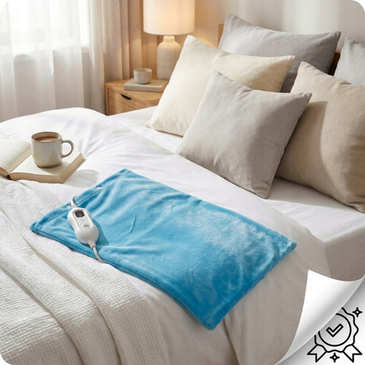Electric Heating Pad, 4 Heat Settings, 30x40 cm, 100 W, TM-PE TERMO, Tech-Med