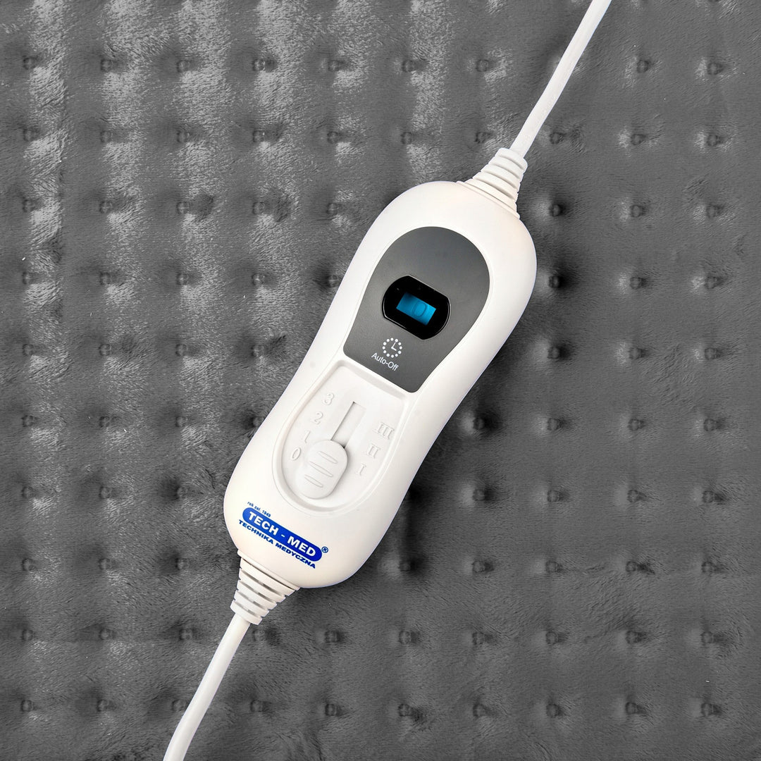 Electric heating pad, 3 heat settings, 30x60 cm, 100 W, TM-PE COMFORT XL, Tech-Med