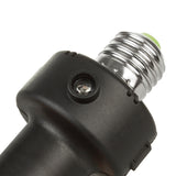 Maclean E27 Light Bulb Socket, 100W, with Twilight Sensor and Timer, MCE21B, 2 pieces