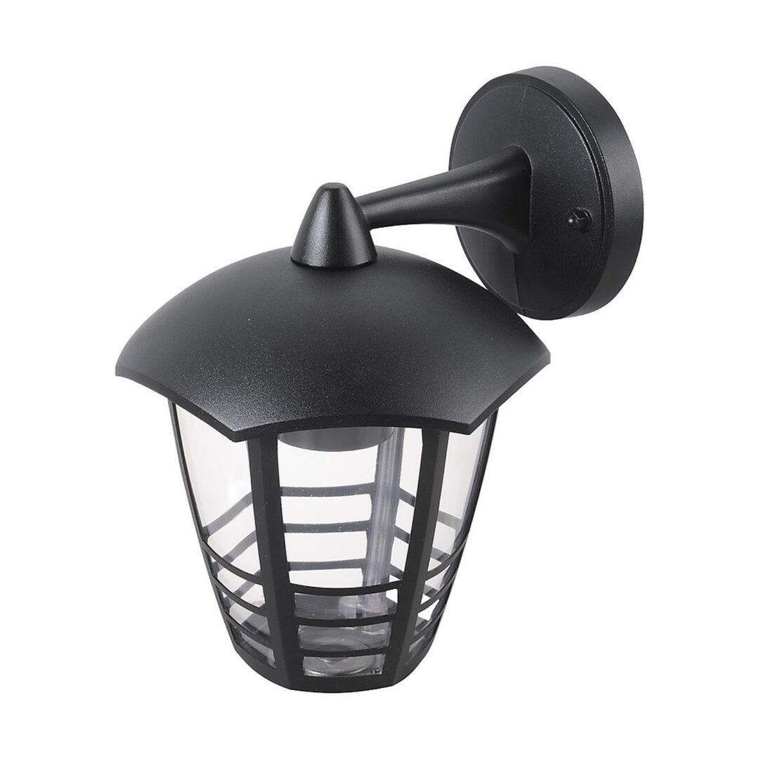 Rabalux Wall Sconce, Outdoor, IP44, E27, max 60W, Black, Marseille, 4 pieces