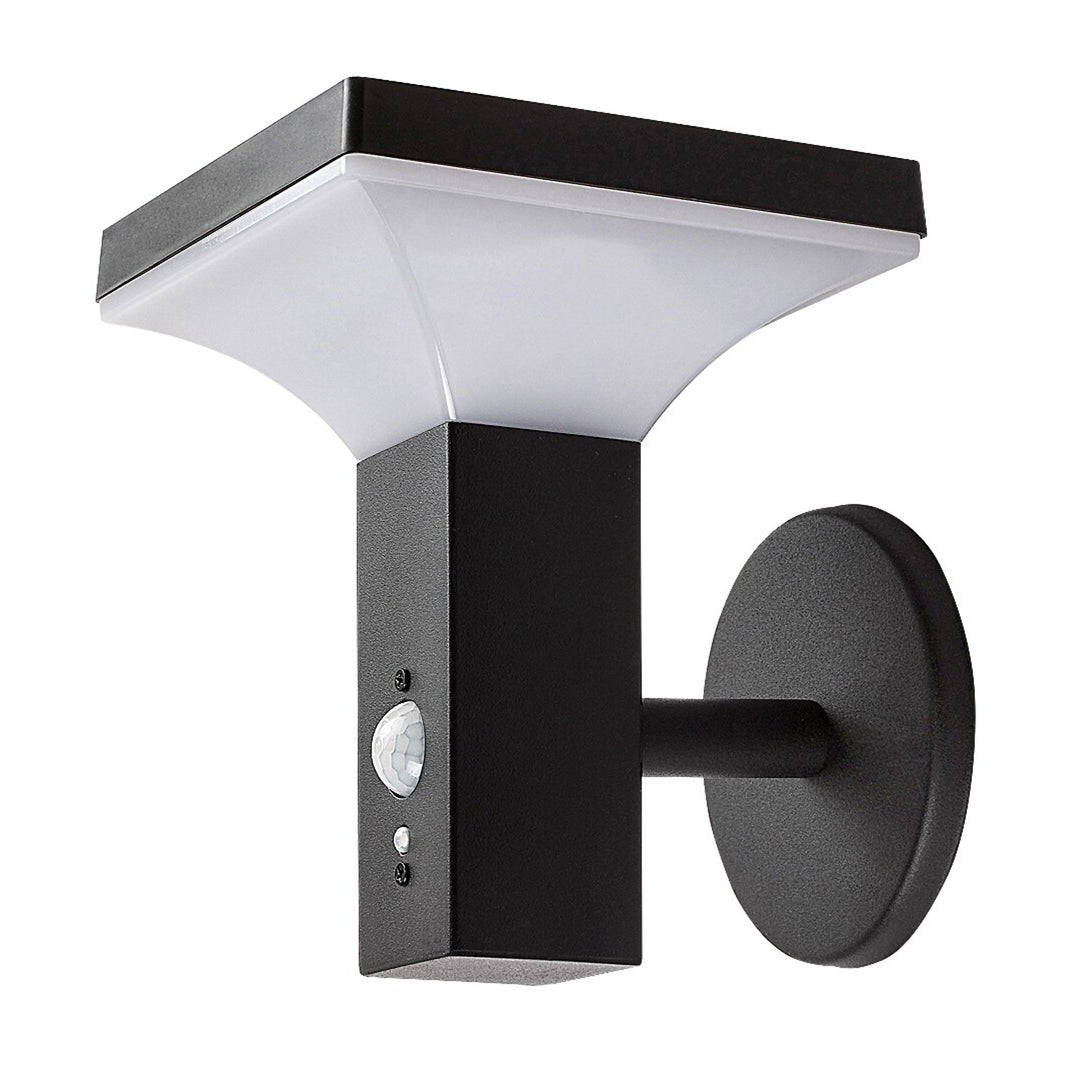 Rabalux Lamp, Wall-Mounted, Outdoor, Solar-Powered, IP44, 4W LED, Geleen, 2 pieces