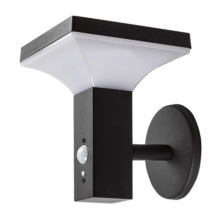 Rabalux Lamp, Wall-Mounted, Outdoor, Solar-Powered, IP44, 4W LED, Geleen, 2 pieces